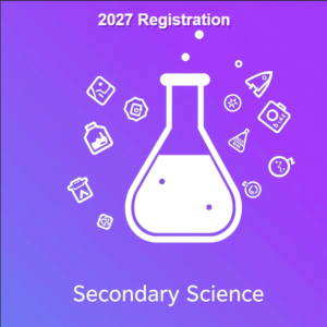 2027 Secondary School Science Registration
